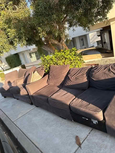 Photo of free L-couch (North Redondo - Gates&aviation) #2