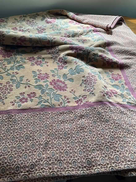 Photo of free Multiyork chenille throw (Erlestoke Devizes SN10) #1