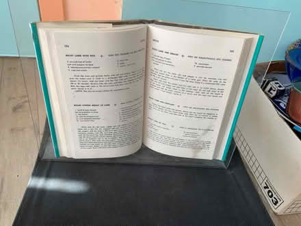 Photo of free Lucite bookstand (East Palo Alto) #3
