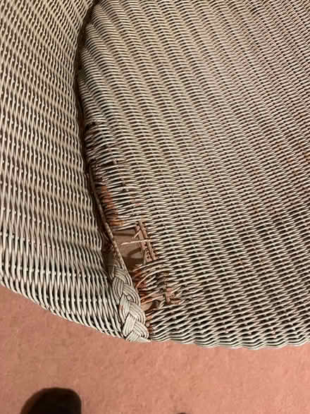 Photo of free Lloyd Loom chair (Mid Clevedon BS21) #2
