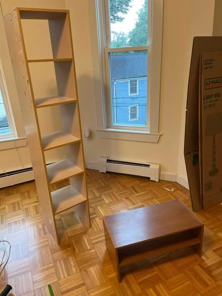 Photo of free Closet organizers: 6 shelf and shoe (Cambridgeport) #1