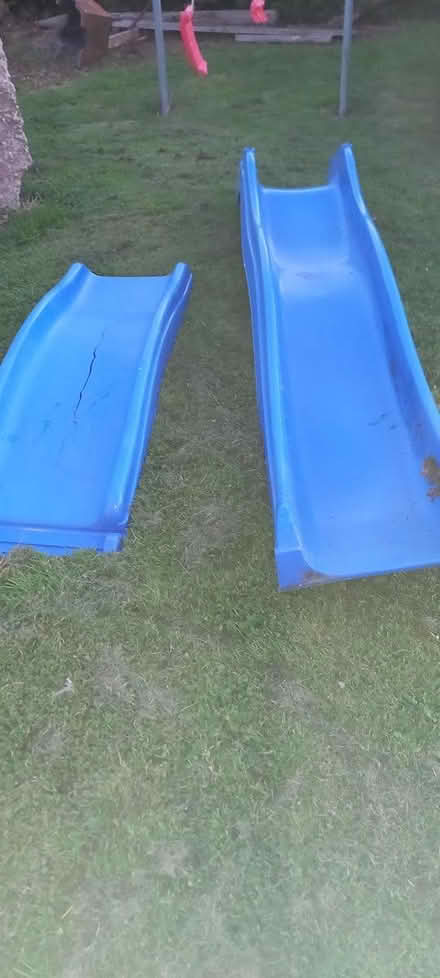 Photo of free Trampoline 13ft and 2 piece slide (Limerick) #3