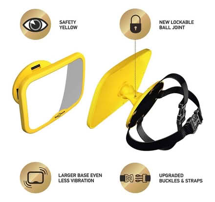 Photo of baby car rear mirror (Eye,) #2
