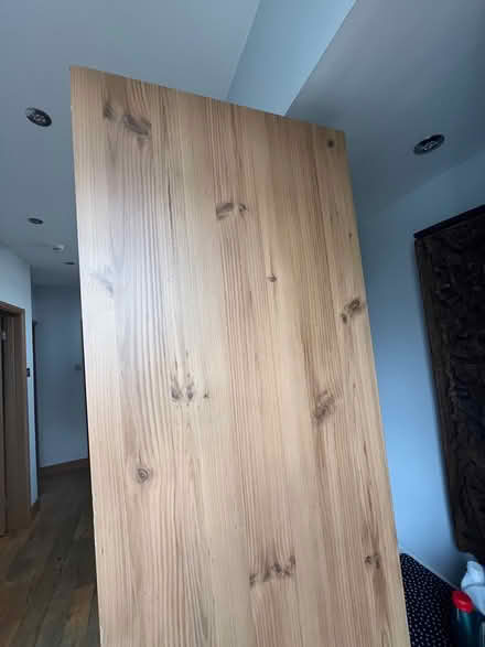 Photo of free V tall ikea wooden shelving (Llanishen CF14) #2