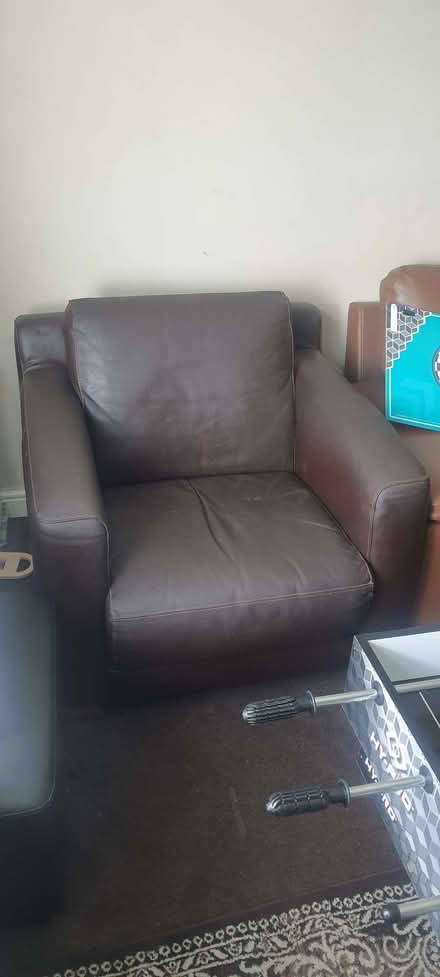 Photo of free Genuine Leather Well Made Solid ArmChair (Overslade CV22) #1