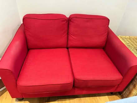 Photo of free Red sofa (Walton Manor OX2) #1