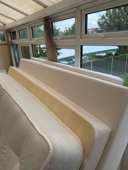 Photo of free 4 Double mattresses & bed frames (Abbey Wood) #2