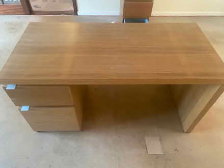 Photo of free Wooden desk with drawers (Long eaton NG10) #2
