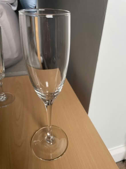 Photo of free 9 champagne glasses (Timperley WA15) #3