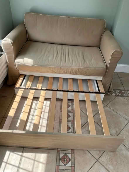 Photo of free Two seater sofabed (Purley CR8) #2