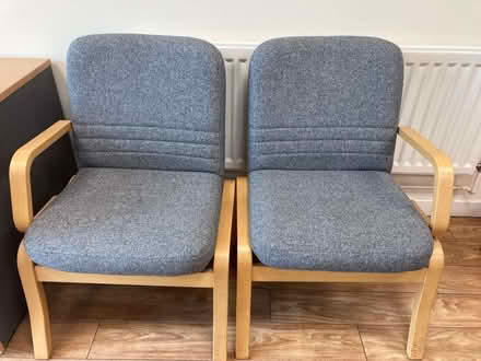 Photo of free Grey Reception Chairs (Winyard Park TS22) #1