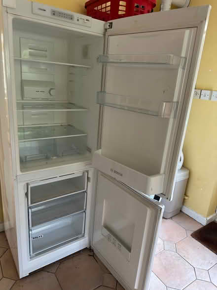 Photo of free Bosch fridge/freezer (Knotty Green HP9) #1