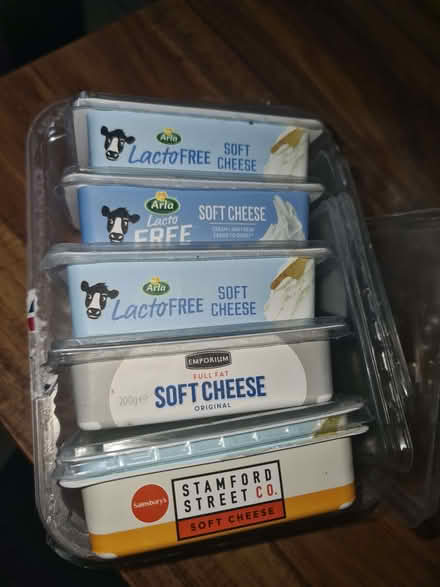 Photo of free Soft cheese tubs with clear lids (E8) #1
