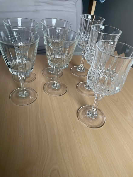 Photo of free 7 wine glasses (Timperley WA15) #1