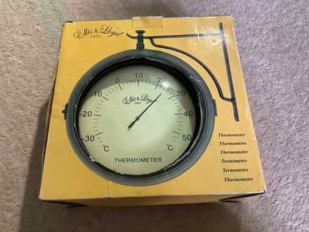 Photo of free Garden Clock and Thermometer. (Hertford SG14) #2