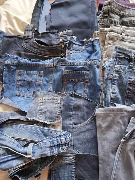 Photo of free Large bag of denim (Hauxton) #2