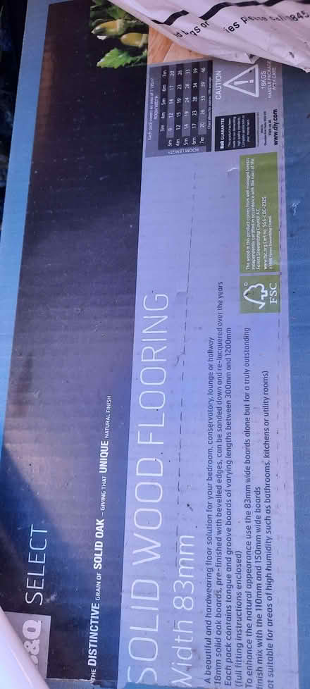 Photo of free Solid wood flooring and underlay (Garden City OX5) #2