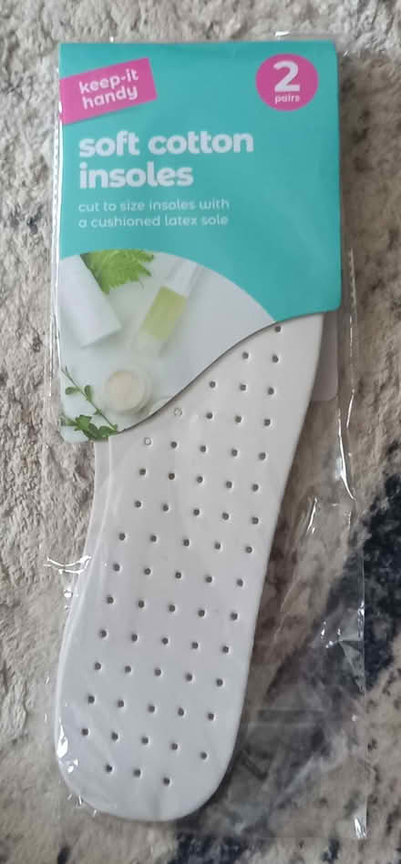 Photo of free soft cotton insoles (Woking, Surrey.) #1