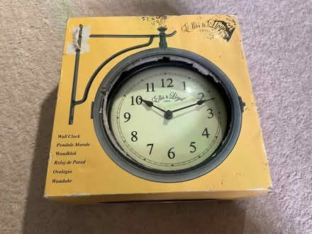 Photo of free Garden Clock and Thermometer. (Hertford SG14) #1