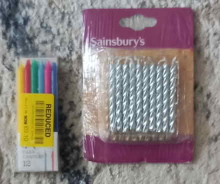 Photo of free Two packs of birthday cake candles (Woking, Surrey.) #1