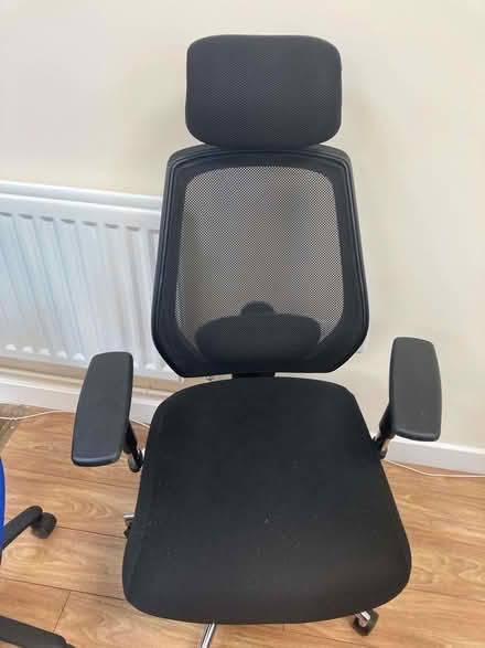Photo of free Black Office Chair 2 (Winyard Park TS22) #1
