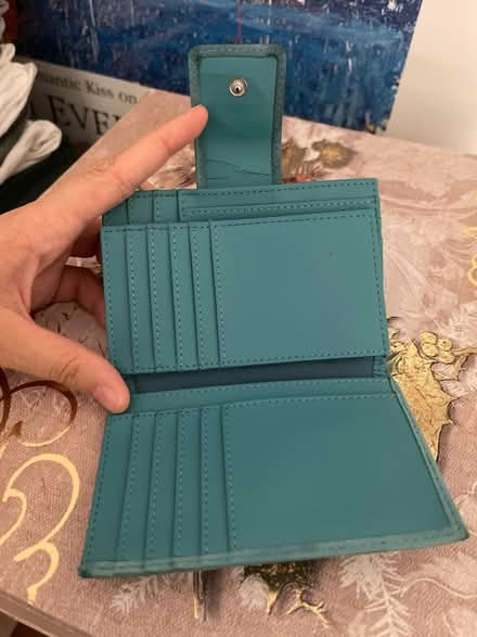 Photo of free Teal Wallet (Farmington Hills) #2