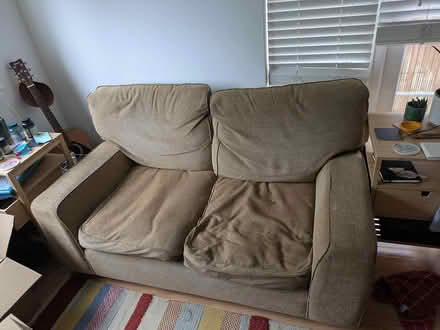 Photo of free 2 person sofa (Moss hall grove N12) #2