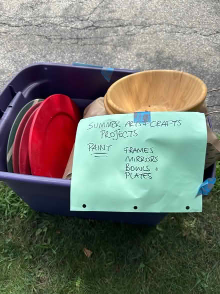 Photo of free Wooden frames, bowls, plates (Watertown near old high school) #1