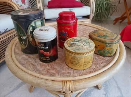 Photo of free selection of old tins (waterlooville) #1