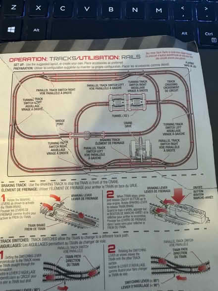 Photo of free power train track set (San Antonio, Sea World area) #2