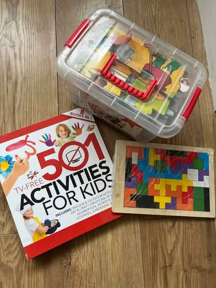 Photo of free Children’s puzzles and ideas book (Merton OX25) #1