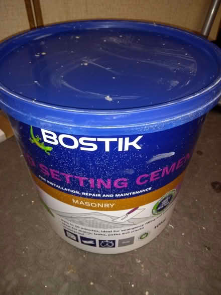 Photo of free Quick setting repair cement - half a tub (Knaresborough HG5) #1