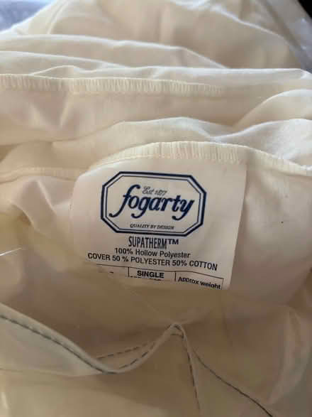 Photo of free Single Hollowfibre Duvet (Michelmersh, Romsey) #1