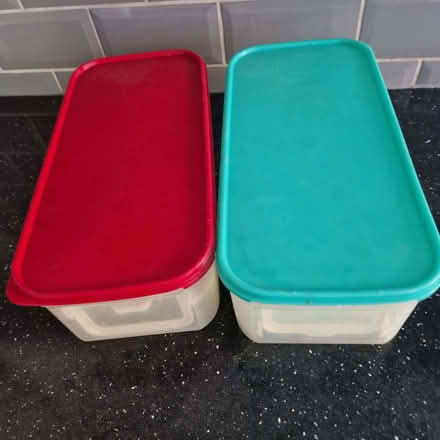 Photo of free 2 tupperware veg stay fresh containers (Clive Vale TN35) #3