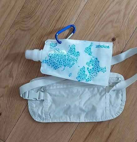 Photo of free Travel money bag and water bottle (Bedhampton PO9) #3