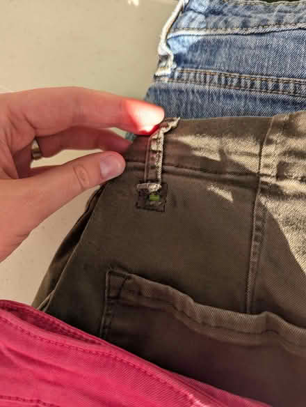 Photo of free colorful jeans, womens L (Davis Square Somerville) #2
