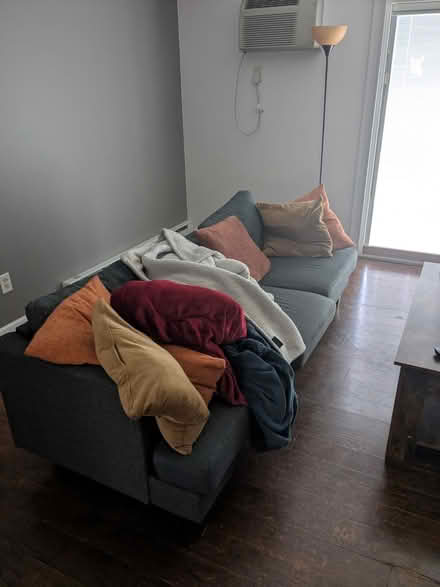 Photo of free 89" 3 seat couch (Pulpit Hill Road) #1