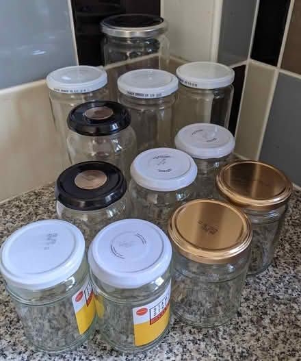Photo of free 12 glass jars & lids (Ainsdale (PR8)) #1