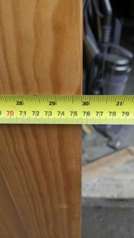 Photo of free Wooden door 76cm (WA14 Altrincham) #4
