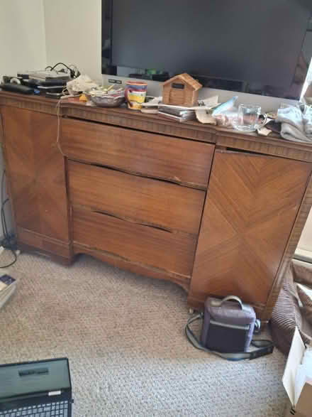 Photo of free Old linen chest/ dresser/ TV stand (Lynnwood) #1