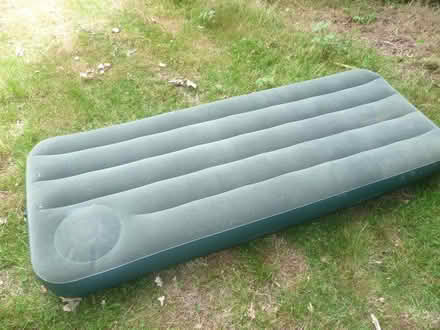 Photo of free single inflatable mattress /air bed (Runcton PO20) #1
