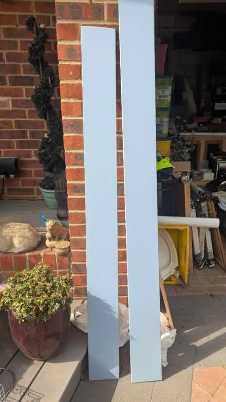 Photo of free Pair of Grey Plinths/kickboards (RG24 Old Basing) #1