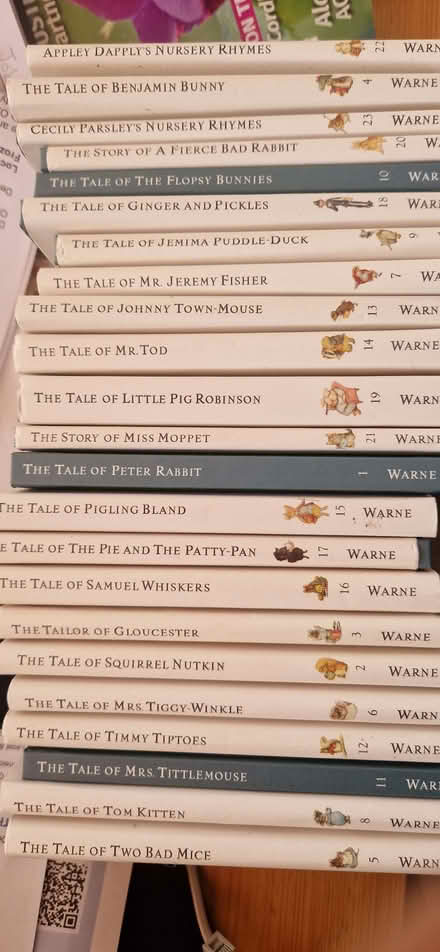 Photo of free Set of Beatrix Potter books (Northcourt OX14) #1