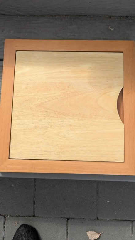 Photo of free Tray with chopping Board (RG24 Old Basing) #1