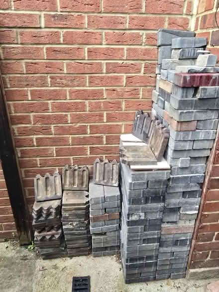 Photo of free Paving bricks + paving slabs (TW5) #1