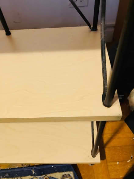 Photo of free 4-ft high stylish shelves (Washington Hts 10033) #3