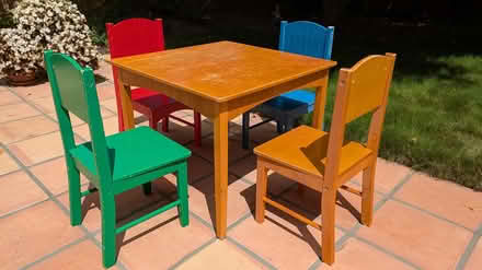 Photo of free Kidkraft table and chairs (Sutton Manor, Mill Valley) #1