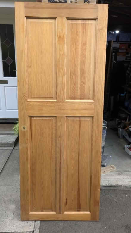 Photo of free Wooden door 76cm (WA14 Altrincham) #3