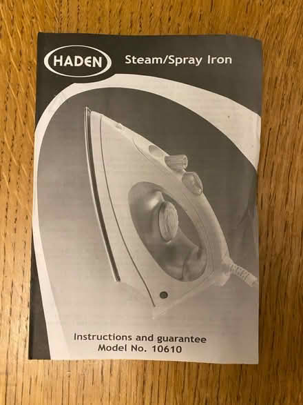 Photo of free Steam Iron (Wincobank Sheffield S9) #2
