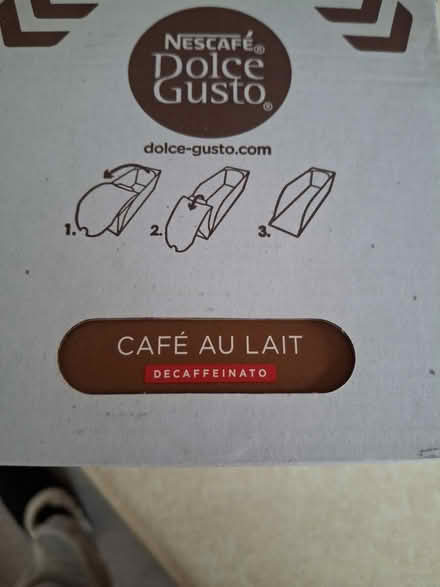 Photo of free Dolce Gusto pods cafe au lait (WV11, Essington, Wolverhampton) #1